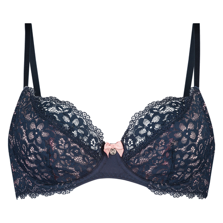 Soutien-gorge à armatures non-préformé Marine, Bleu