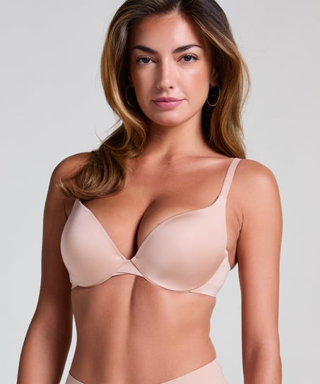 Soutien-gorge à armatures préformé push-up Smooth, Beige