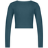 HKMX Sport cropped top Seamless, Vert