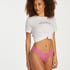 String en V taille extra basse, Rose