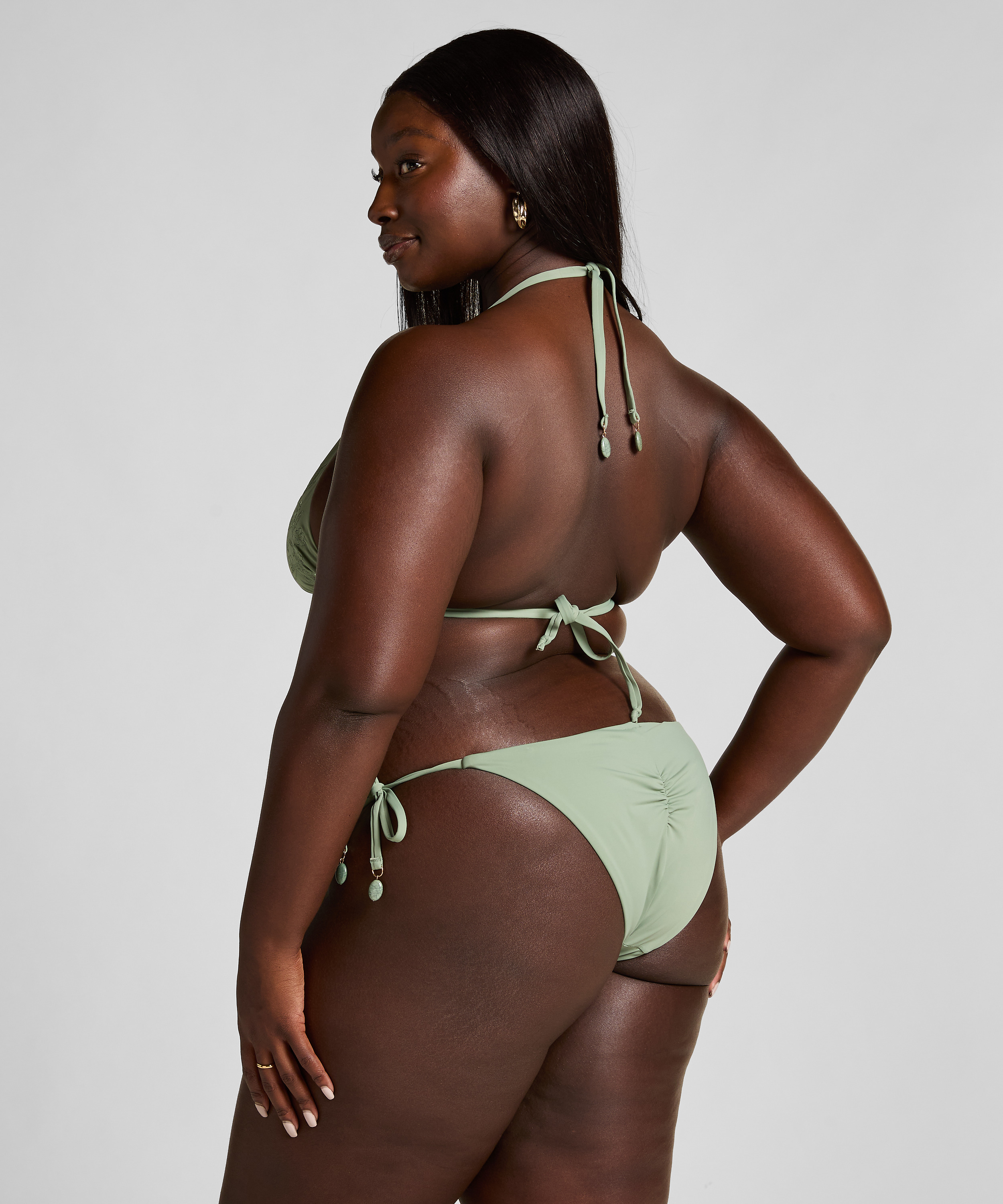 Bas de bikini Giselle Cheeky, Vert, main