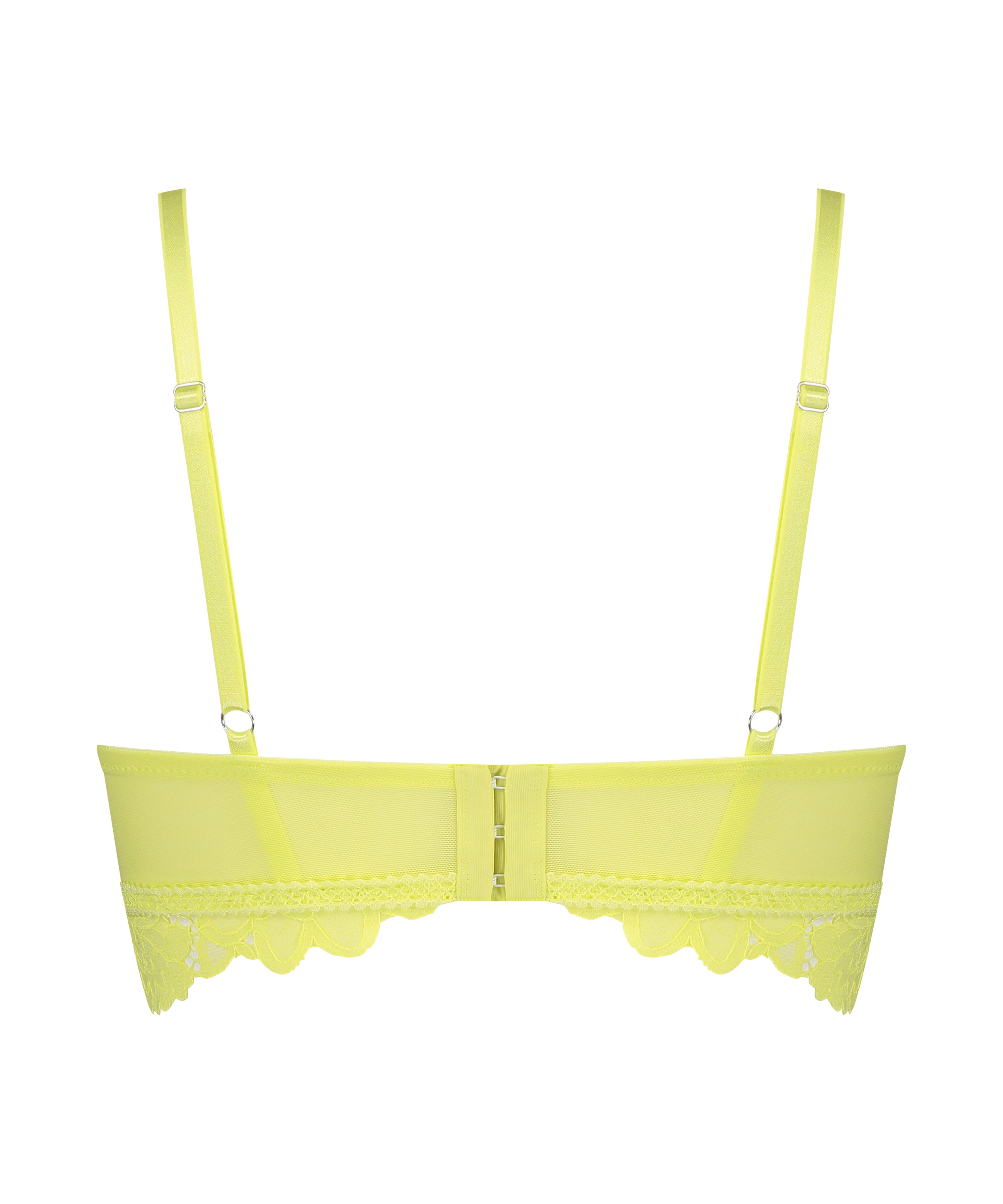 Soutien-gorge préformé sans armatures longline Shiloh, Jaune, main