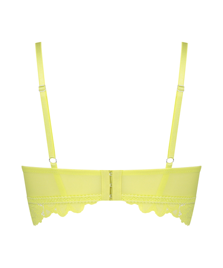 Soutien-gorge préformé sans armatures longline Shiloh, Jaune