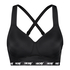 HKMX Soutien-gorge de sport The All Star Maintien niveau 2, Noir