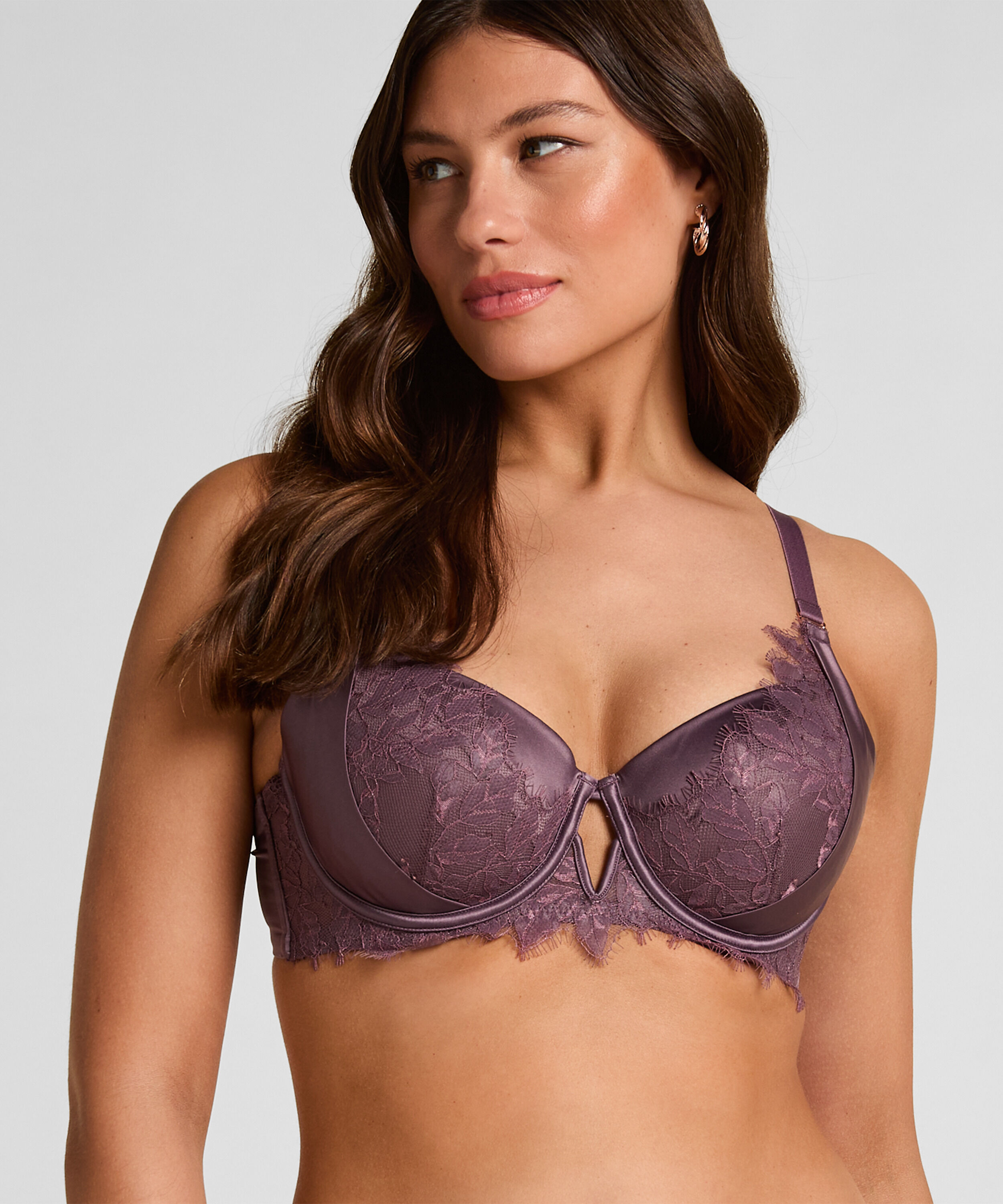Soutien-Gorge Malou Armatures Rembourré, Violet