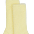 Chaussettes duveteuses Liv, Jaune