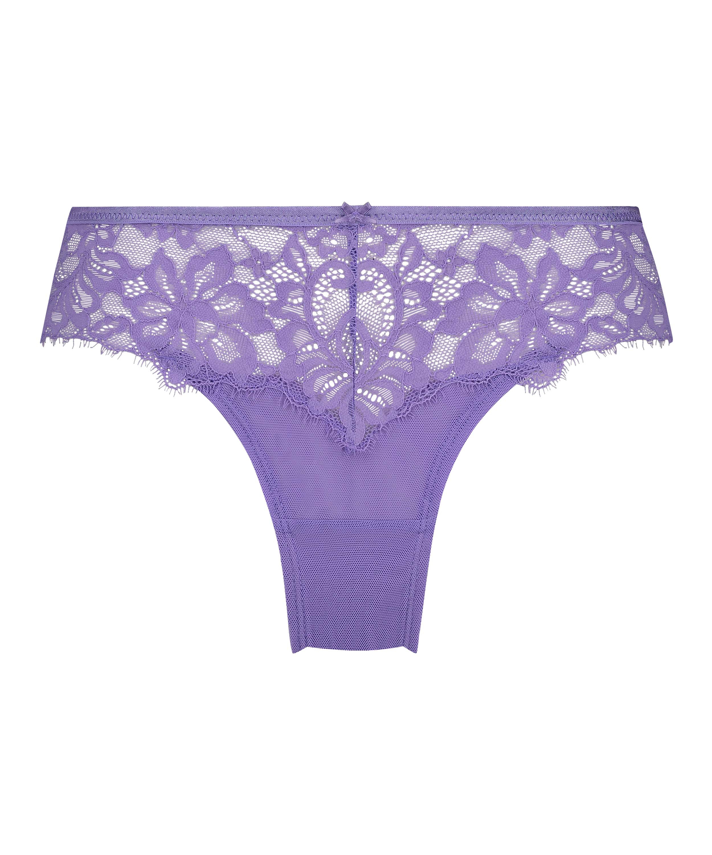 Slip brésilien Isabella, Violet, main