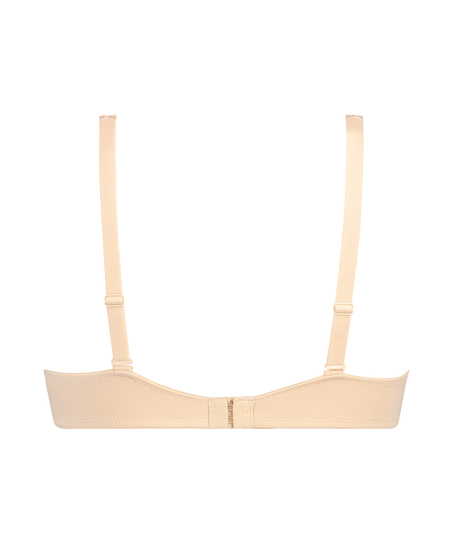 Soutien-gorge à armatures non-préformé Satin Fleece, Beige