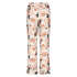 Pantalon de pyjama tiss&eacute;, Rose