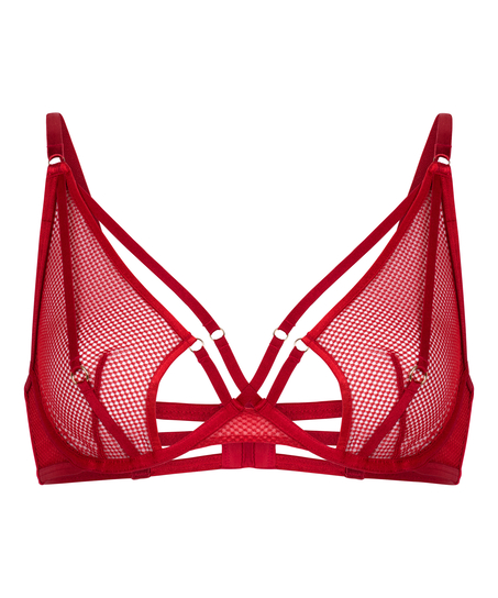 Soutien-gorge à armatures non-préformé Rhys, Rouge