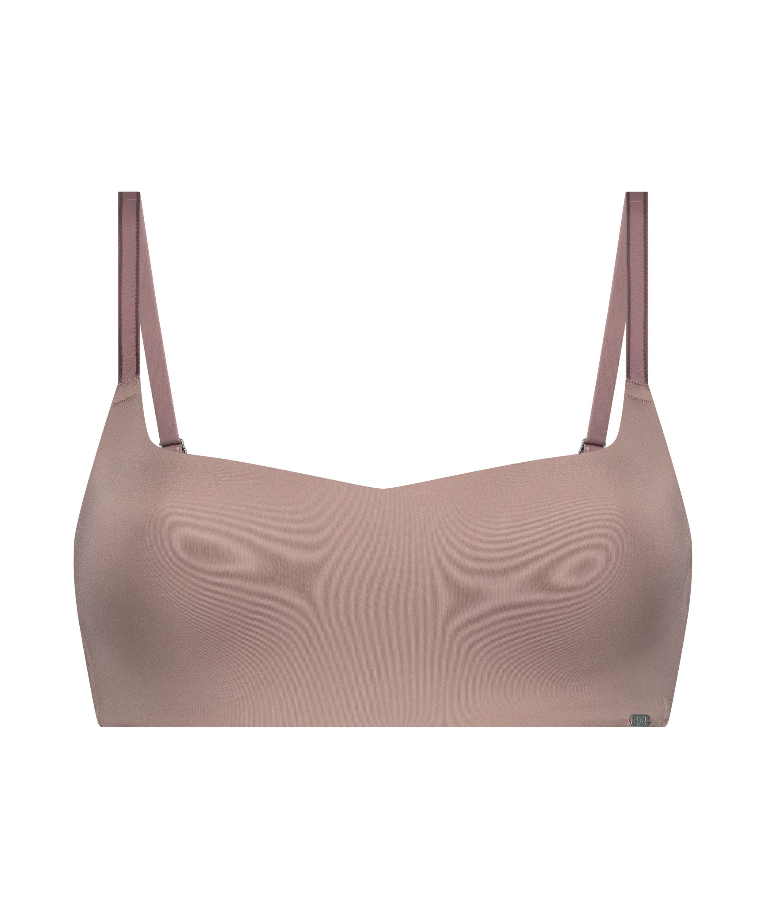 Soutien-gorge sans armatures préformé, Violet, main