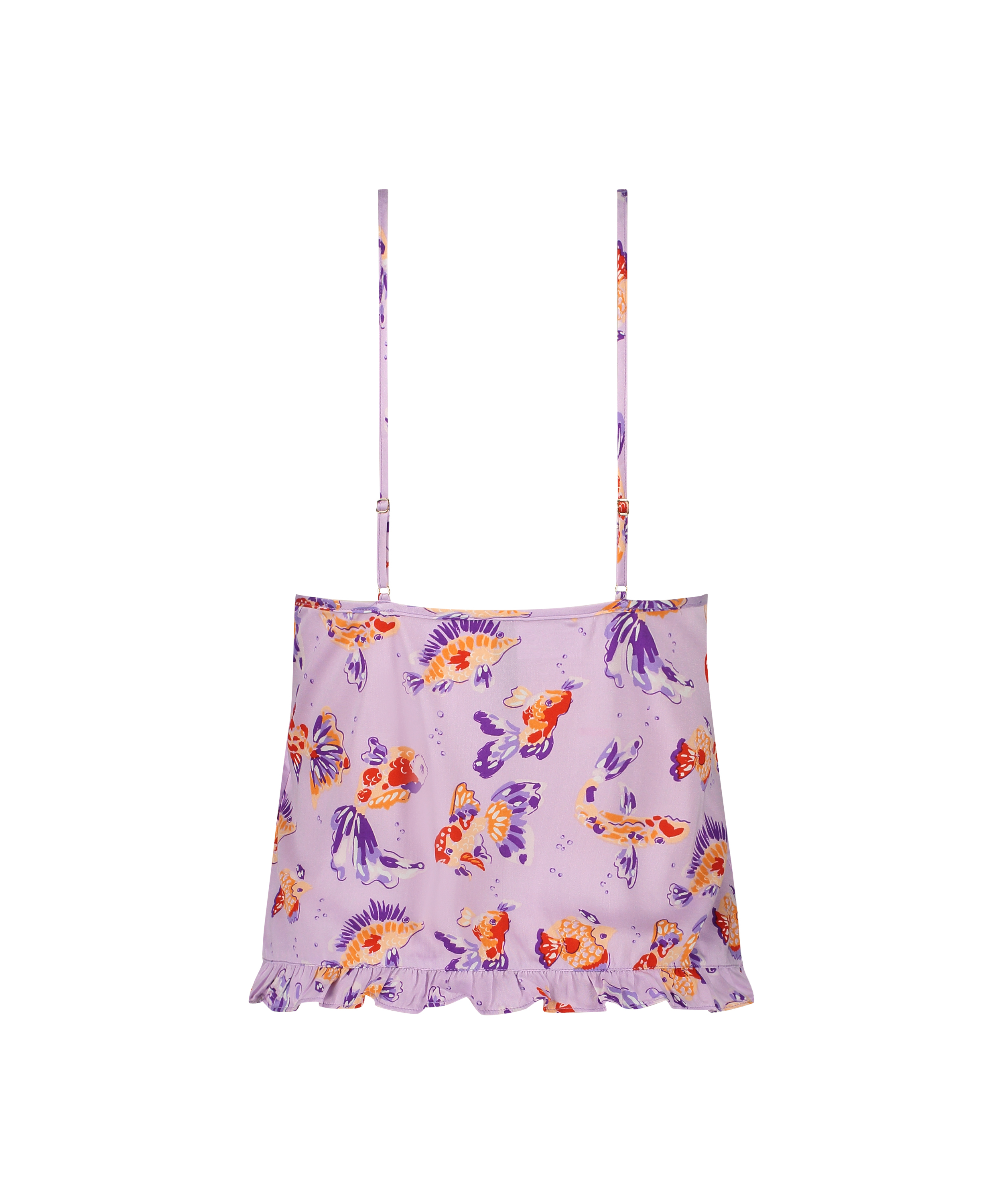 Cami top Satin, Violet, main