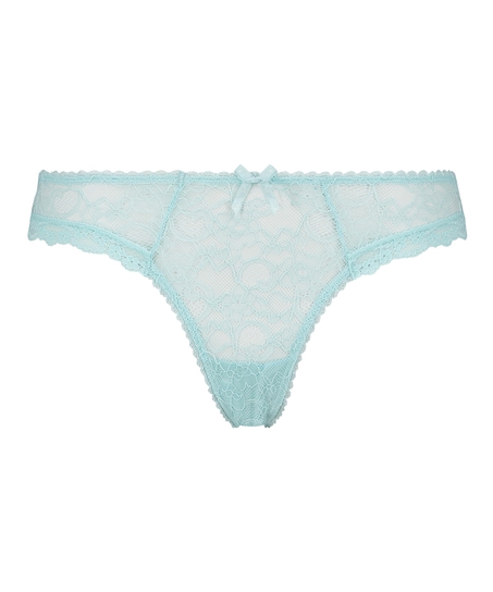 Mini brésilien taille haute Riley, Bleu