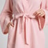 Robe courte en mousseline, Rose