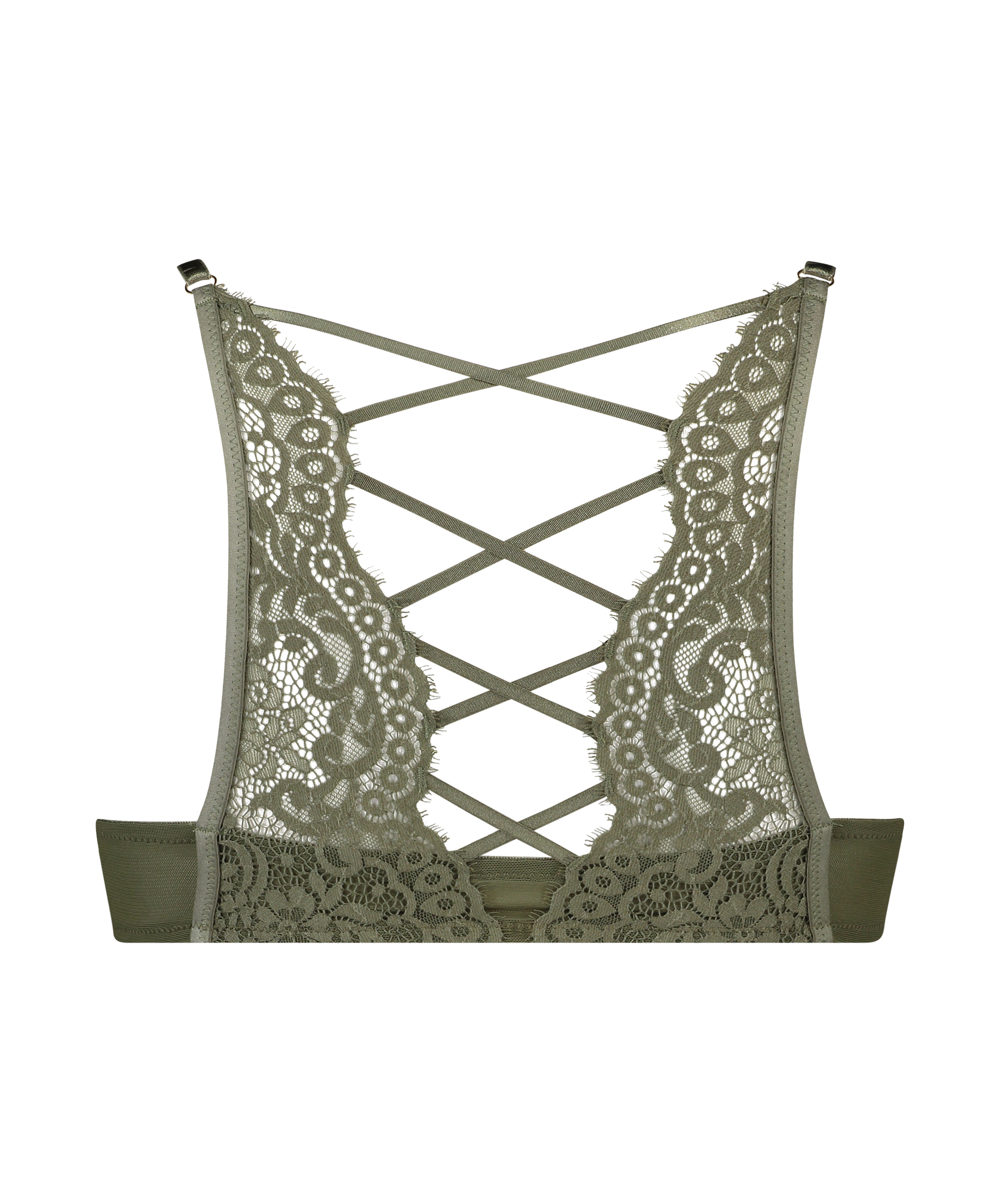 Soutien-gorge à armatures préformé push-up Cardi, Vert, main