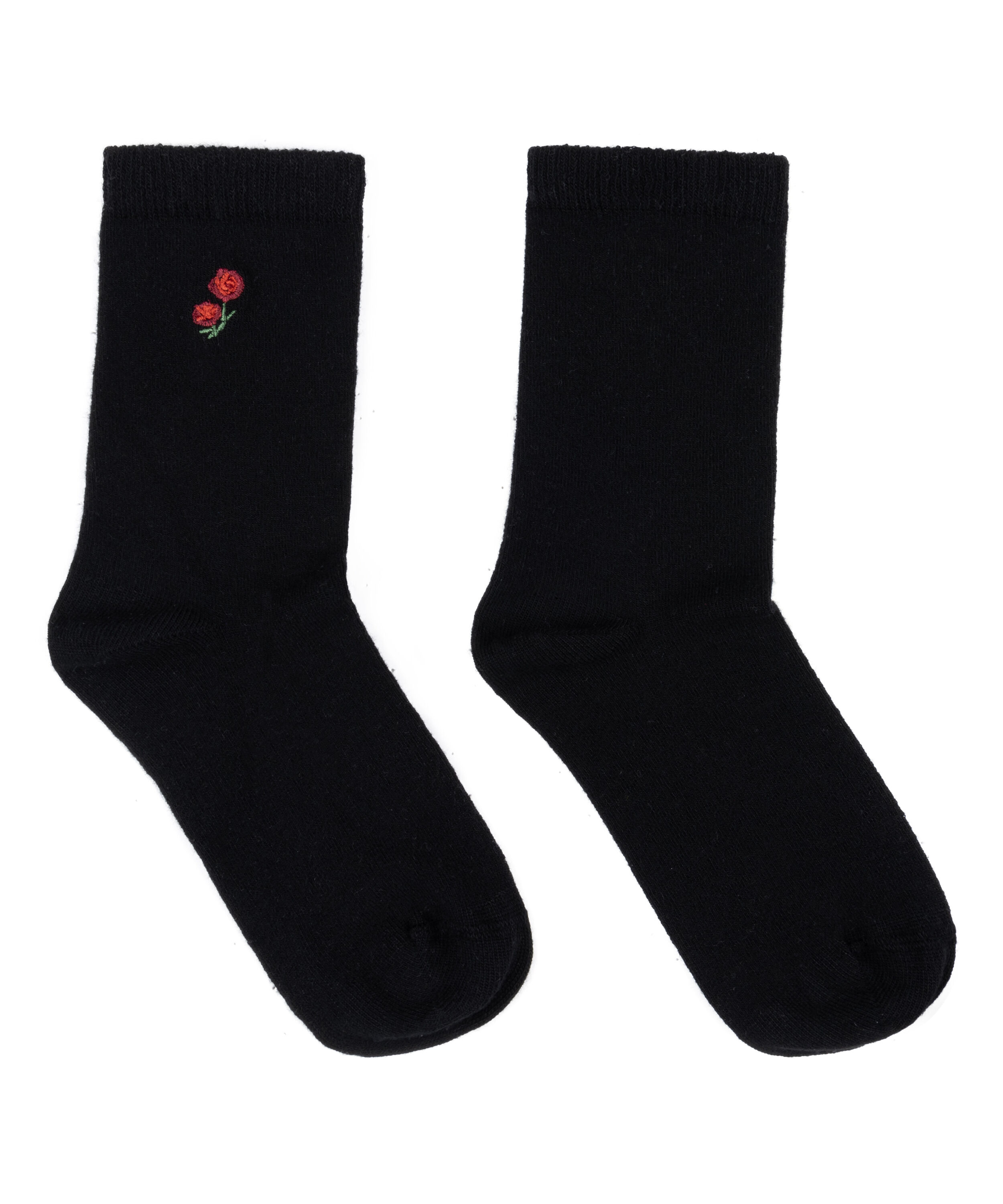 Chaussettes courtes en modal, Noir