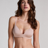 Soutien-gorge sans armatures pr&eacute;form&eacute; Mona, Beige