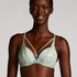 Soutien-gorge à armatures préformé push-up Lillia, Vert