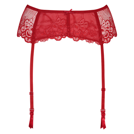 Porte-jarretelles, Rouge