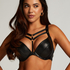 Soutien-gorge à armatures préformé push-up Shadow, Noir