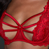 Soutien-gorge à armatures non-préformé Sosha, Rouge