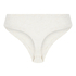 Tanga en coton doux, Beige