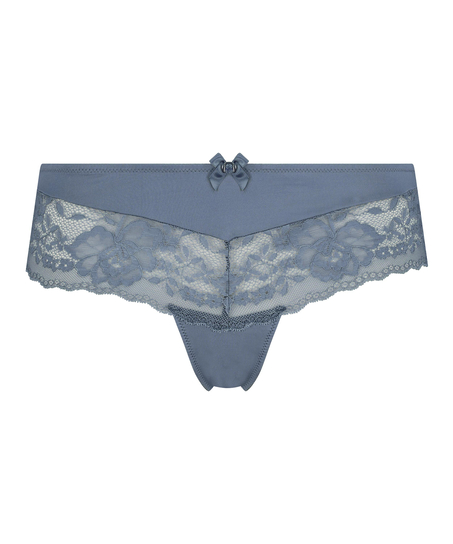 Slip br&eacute;silien Maya, Bleu