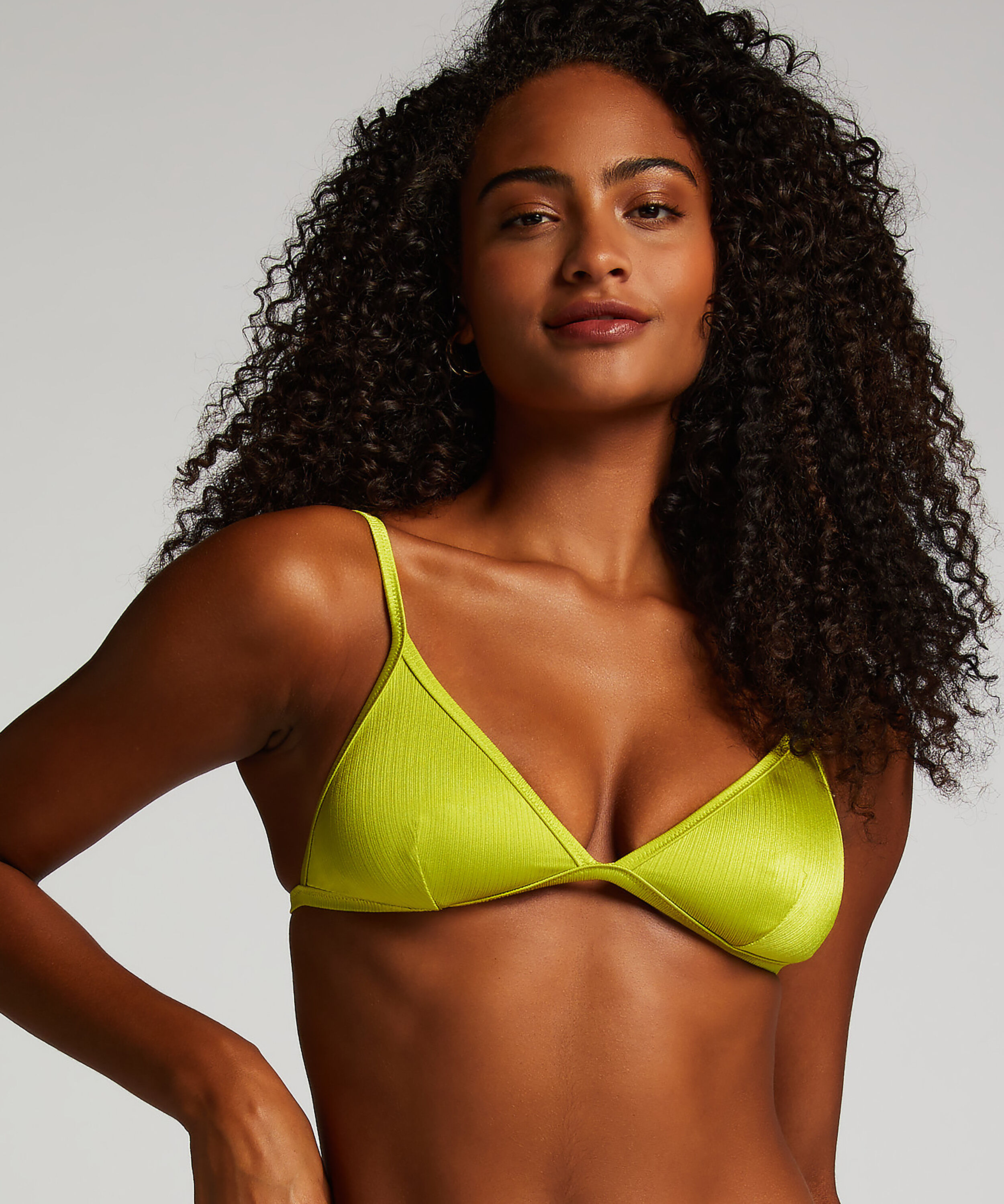 Haut de bikini triangle Luna, Vert Haut de bikini triangle Luna, Vert