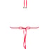 Haut de bikini triangle Doha, Rouge
