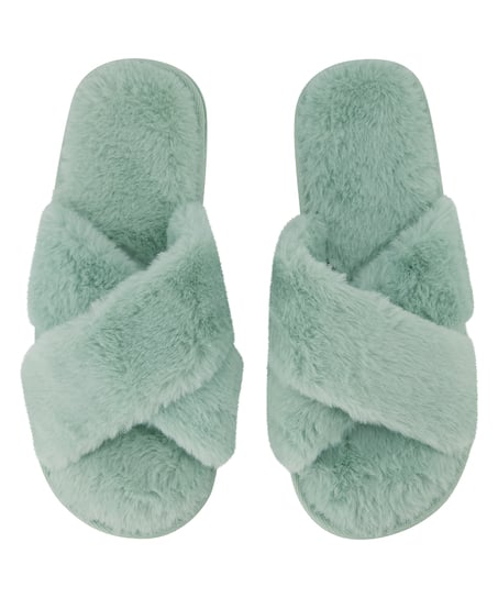Chaussons Lia, Vert