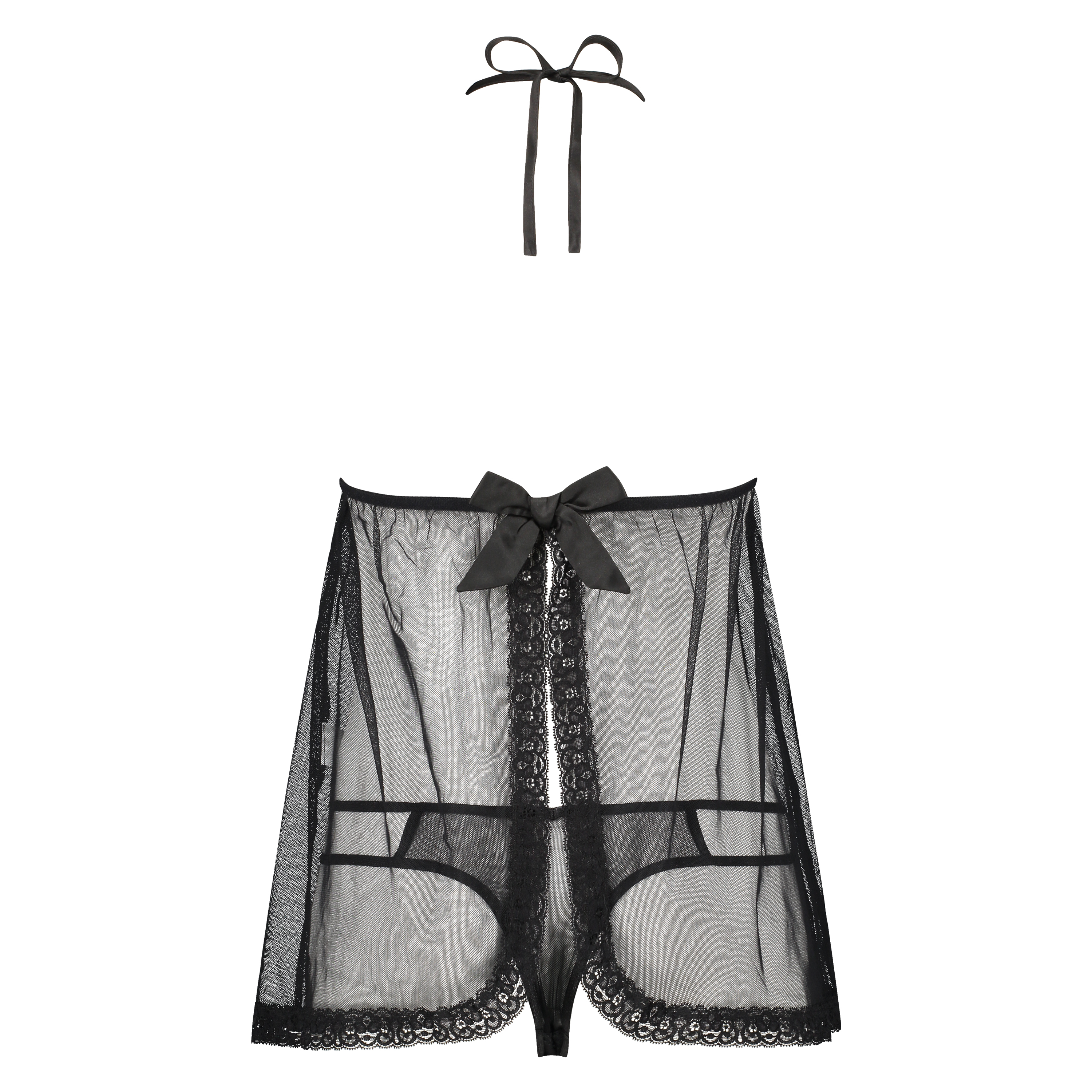 Babydoll Lace, Noir, main