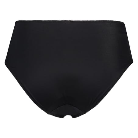 Slip taille haute Diva, Noir
