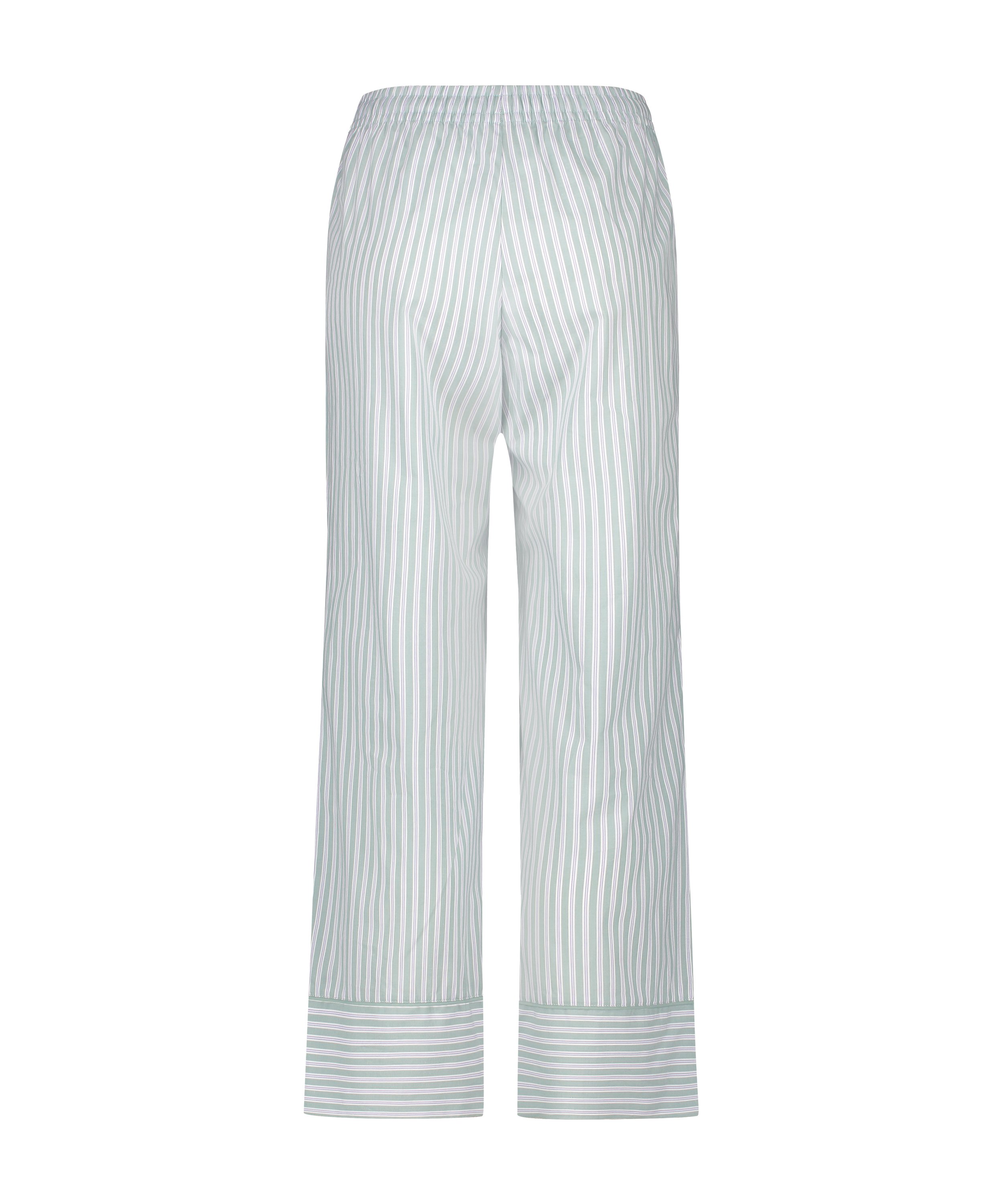 Pantalon de pyjama en Coton, Vert, main