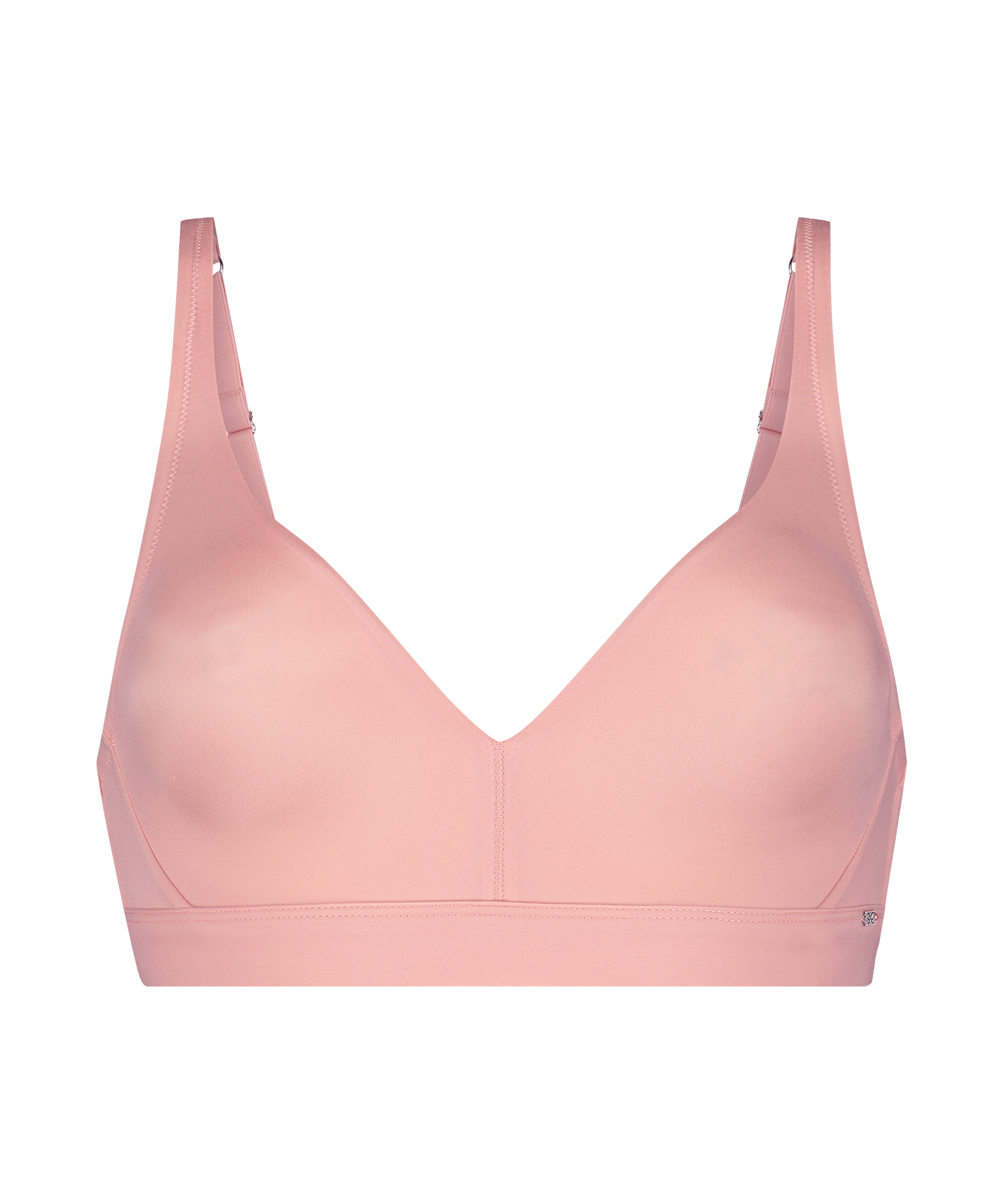 Soutien-gorge soft sans armatures Soft, Rose, main