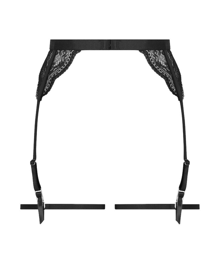 Porte-jarretelles Isabelle, Noir