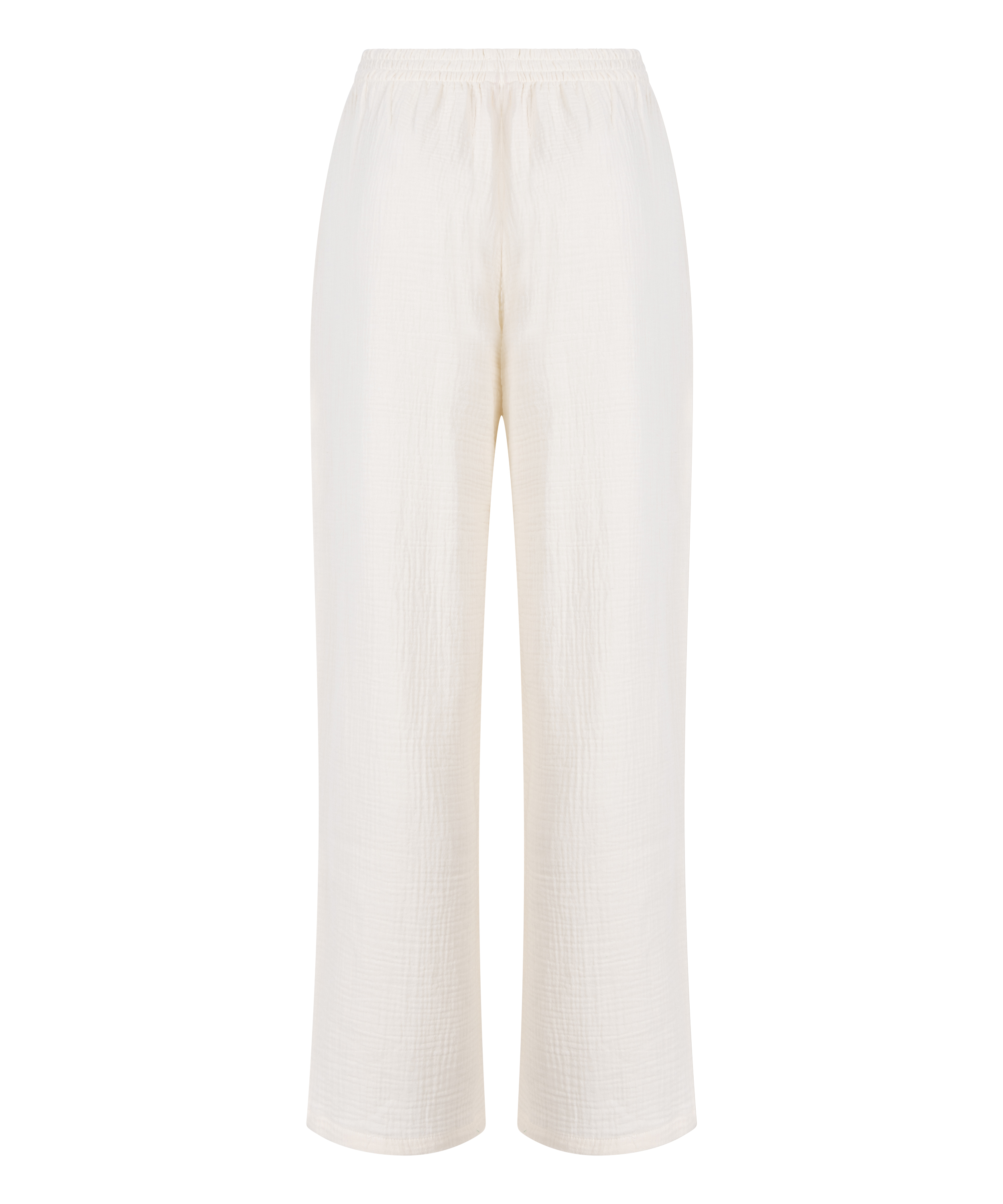 Pantalon en mousseline, Blanc, main
