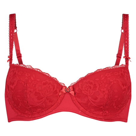 Soutien-gorge &agrave; armatures pr&eacute;form&eacute; Maya, Rouge