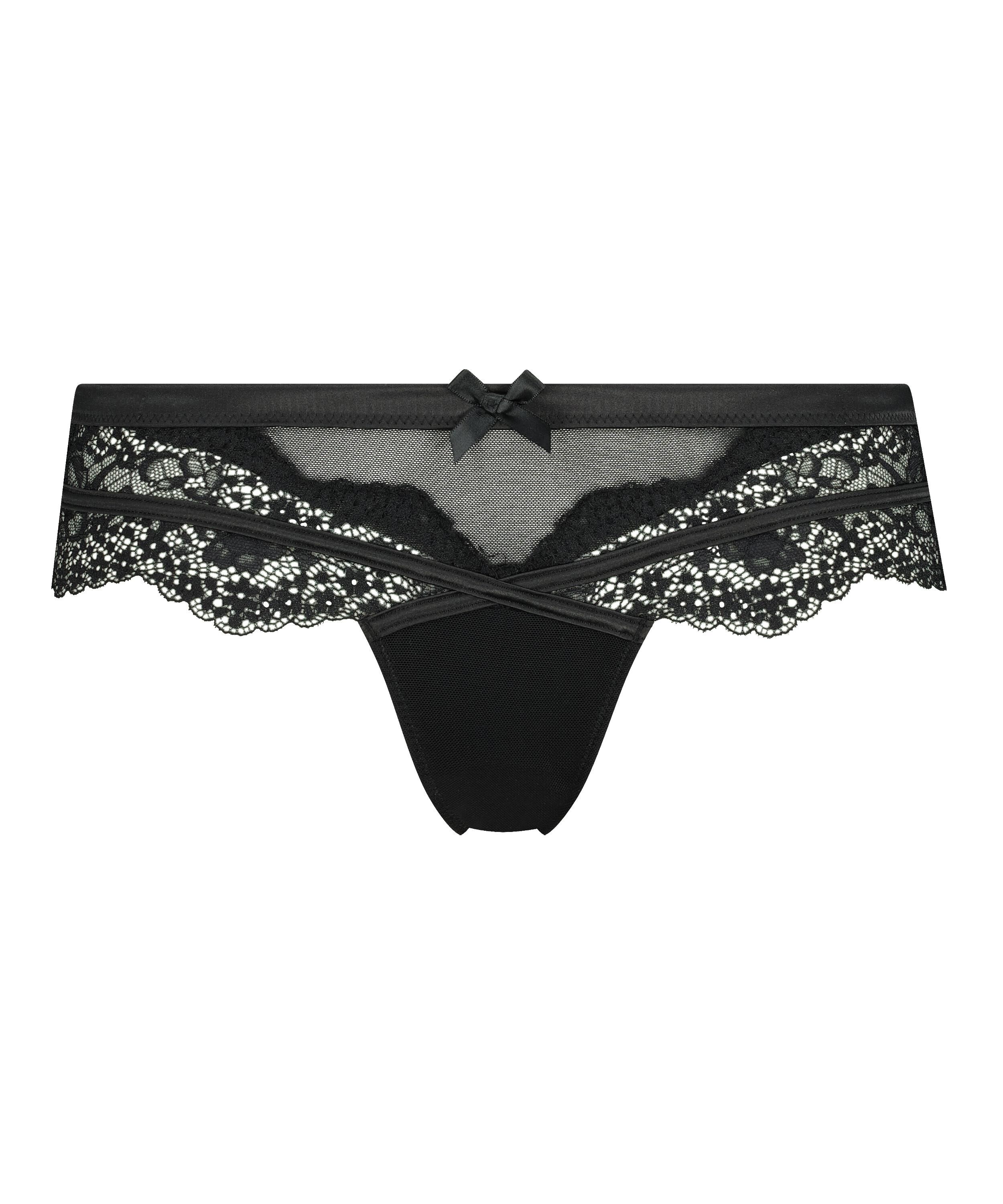 Boxer string Raine, Noir
