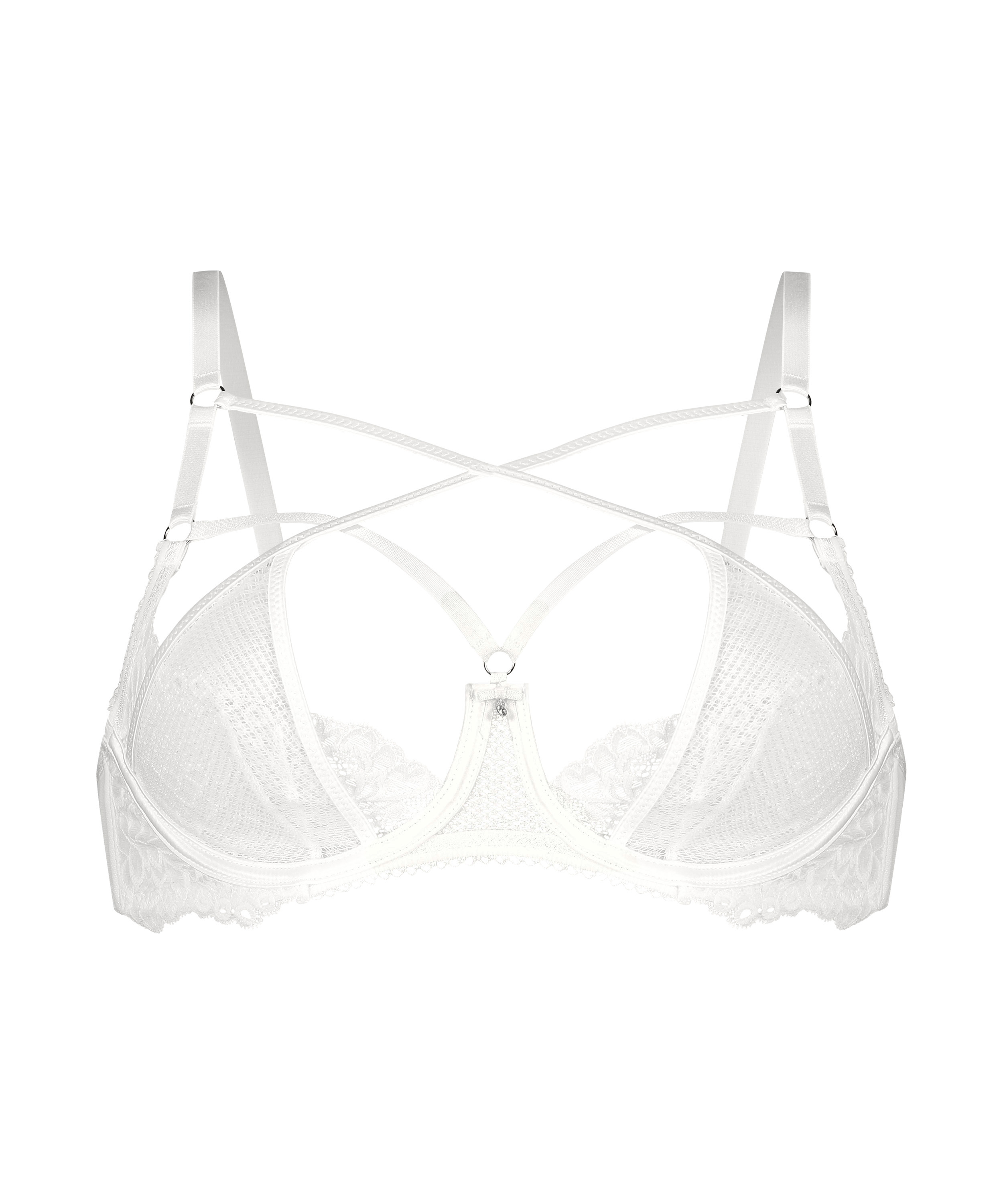 Soutien-gorge à armatures non-préformé Anna, Blanc, main