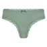 Slip brésilien V-shape mesh, Vert