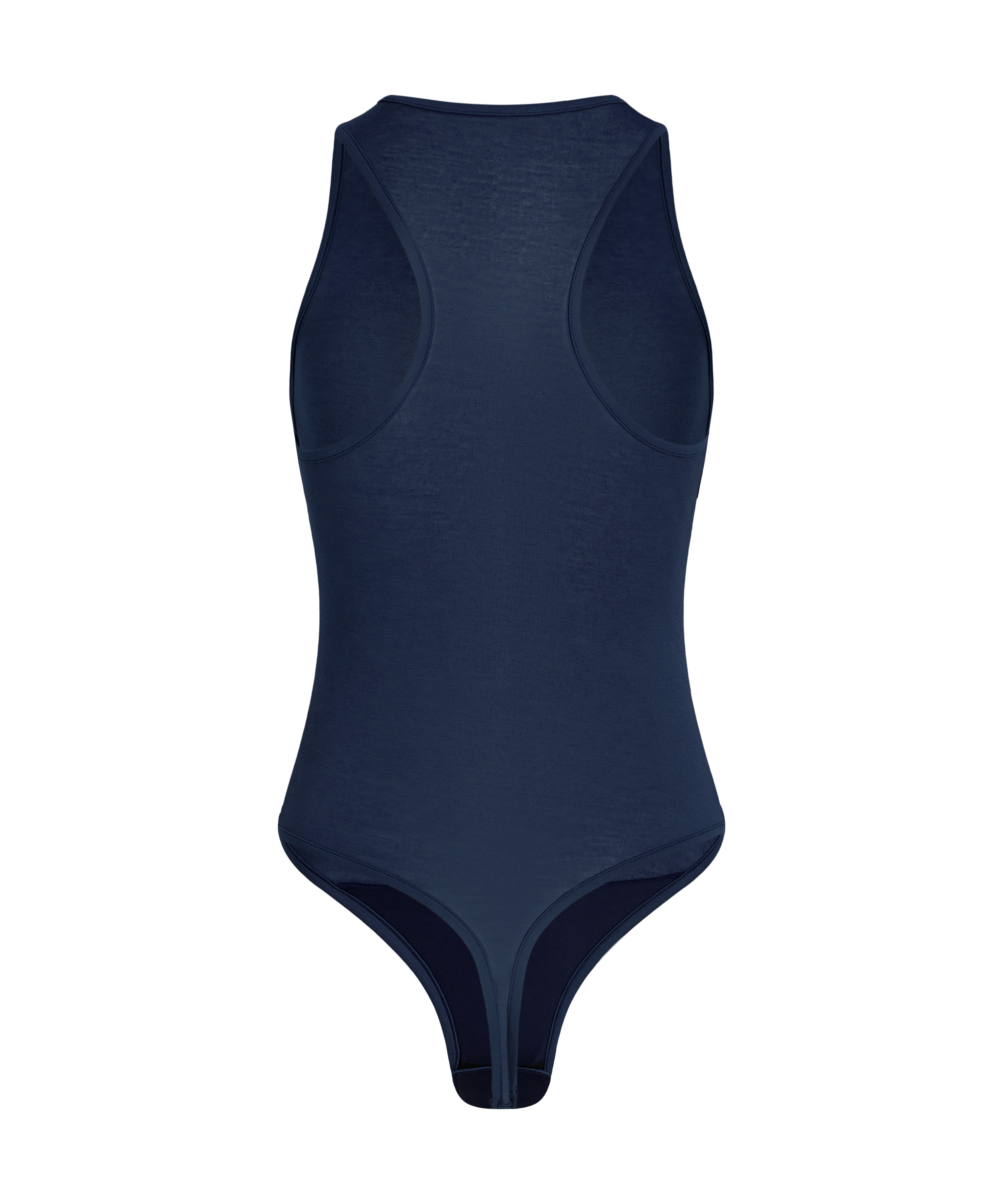 super soft Body haut avec cachemire, Bleu, main