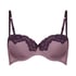 Soutien-gorge à armatures préformé Lace & Shine, Violet