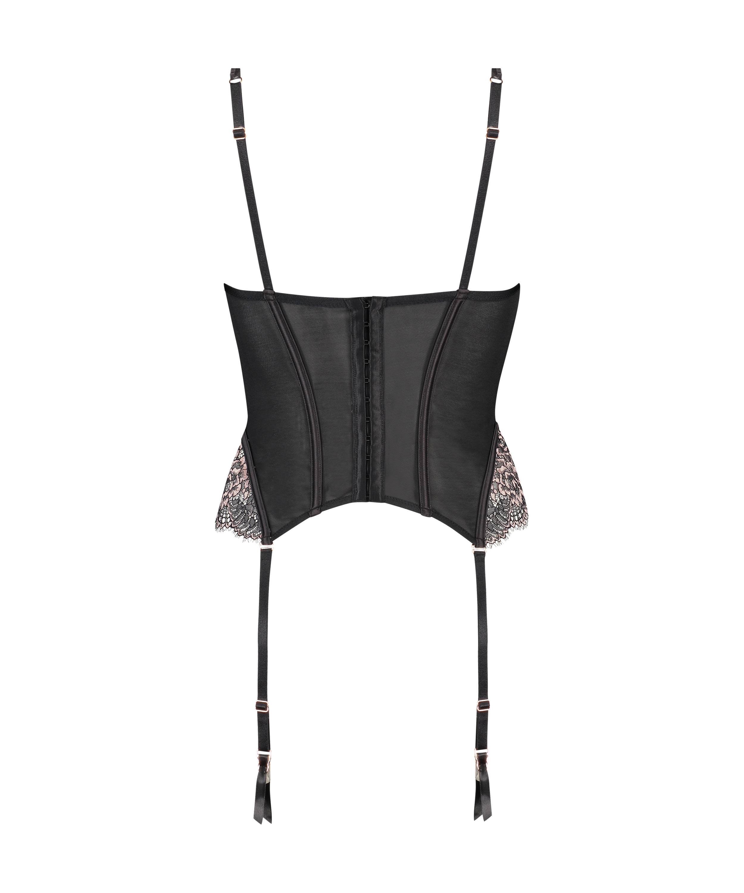 Bustier Maria, Noir, main