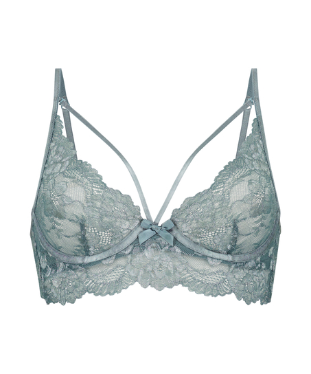 Soutien-gorge longline à armatures non préformé Meghan, Bleu