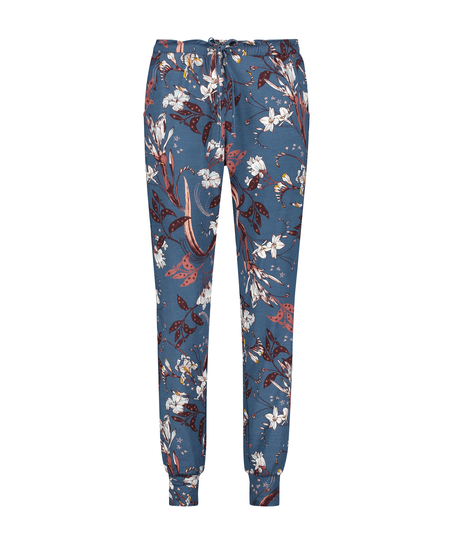 Pantalon de pyjama Jersey, Bleu