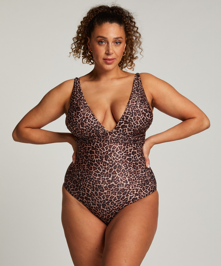 Maillot de bain Shaping Luxe, marron