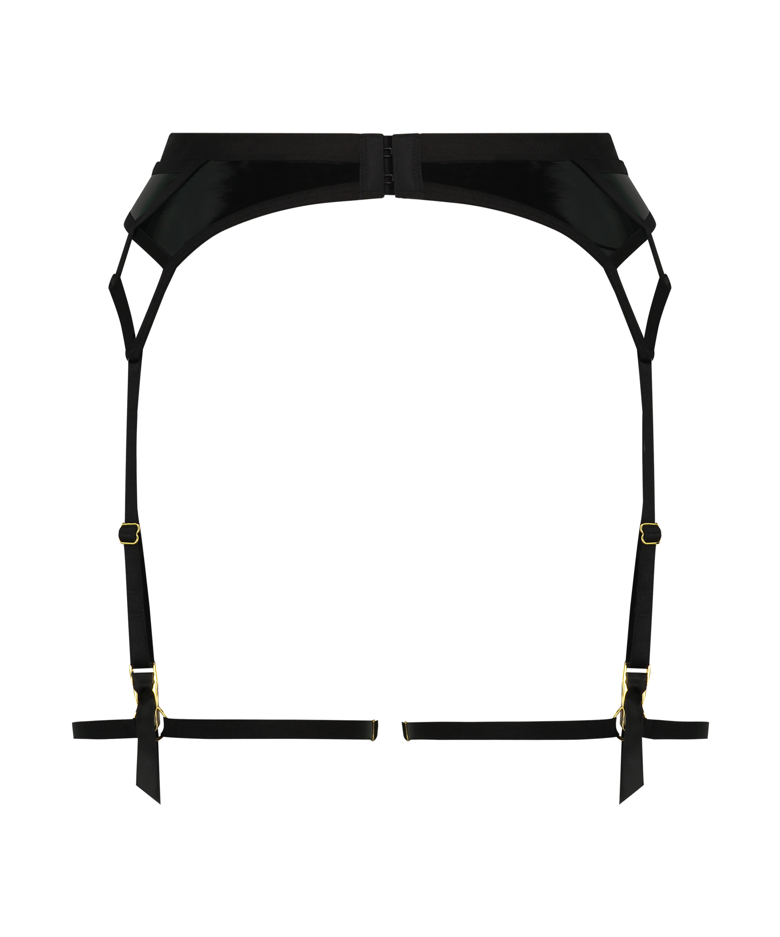 Porte-jarretelles Seductress, Noir, main