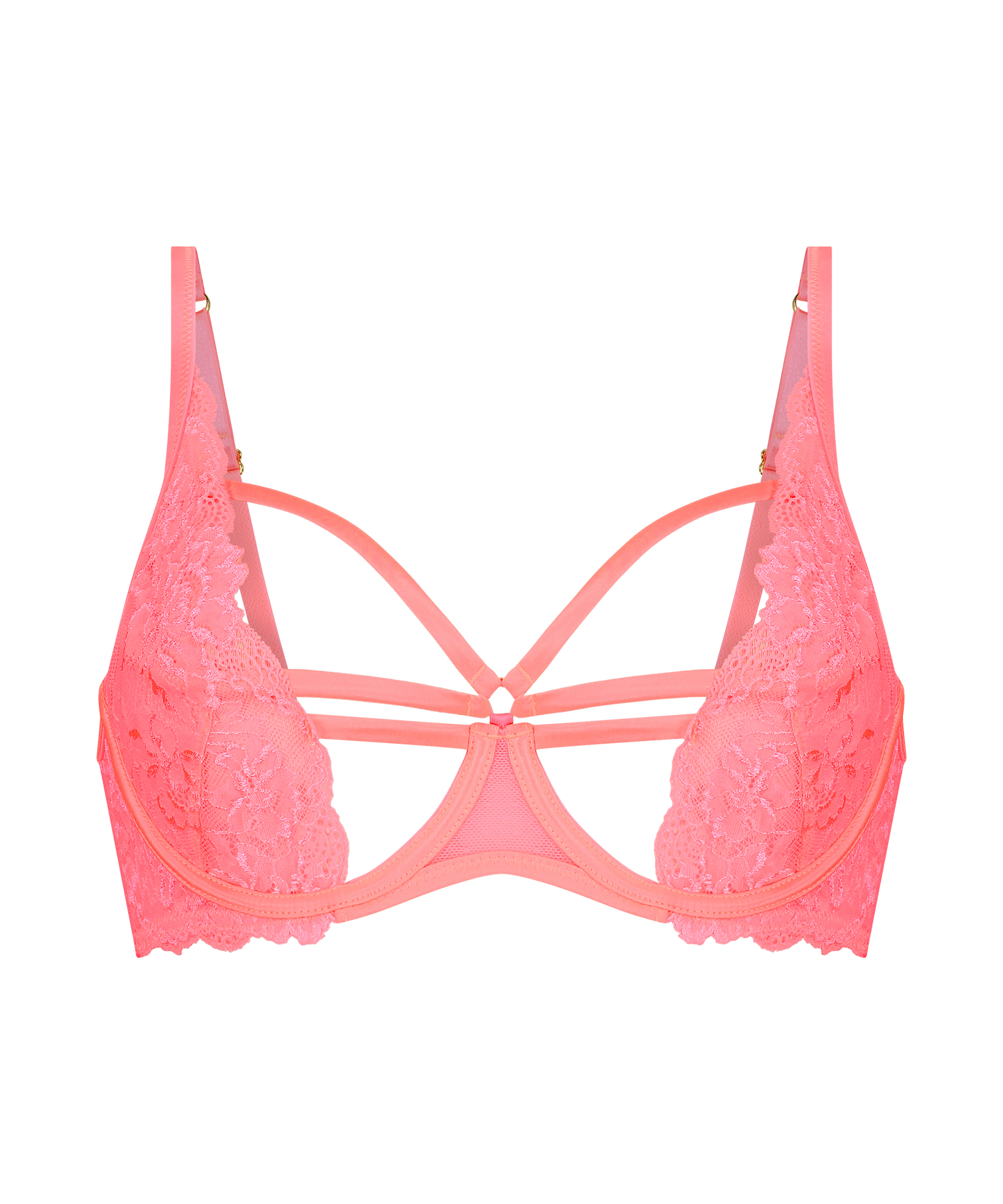 Soutien-gorge à armatures non-préformé Sosha, Rose, main
