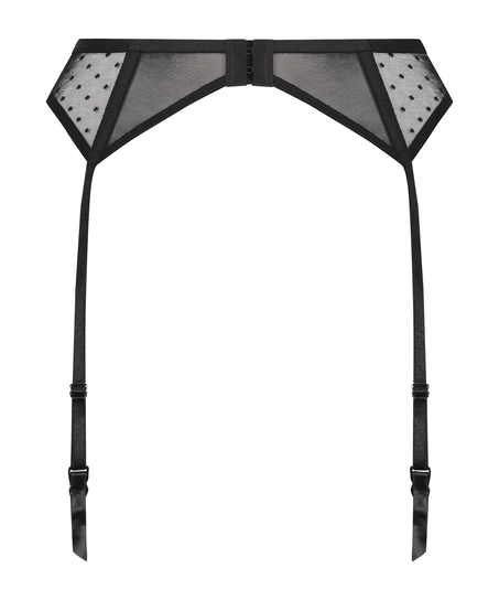 Porte-jarretelles Pippa, Noir