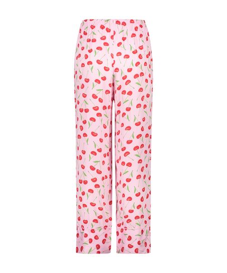Pantalon de pyjama tissé Springbreakers, Rose